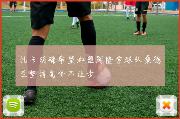 扎卡明确希望加盟阿隆索球队桑德兰坚持高价不让步